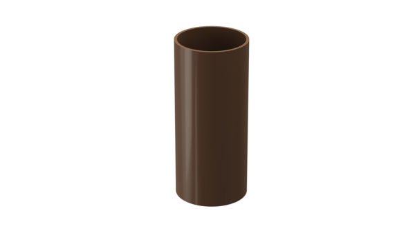Труба-водосточная-1-м-Standard-коричневый